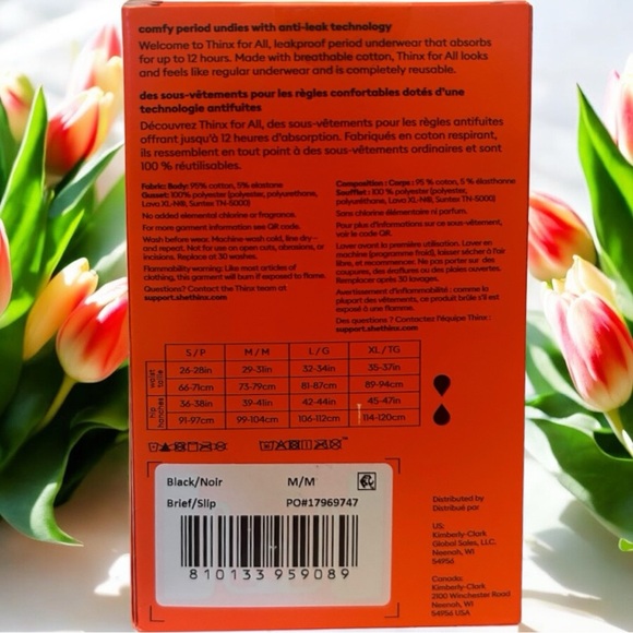 IMPROVED Thinx For All Super Absorbency Reusable Period Underwear Briefs M NIB - Picture 6 of 16